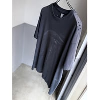 〜1990's Sun faded & Damaged AQUARIUM Print Tee