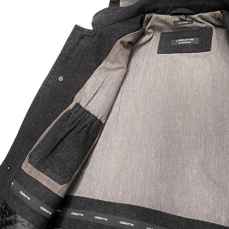 2000's UKRAINE MADE wool long coat