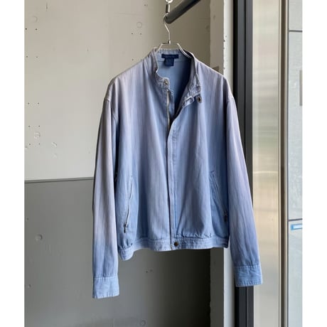 1990's Sun faded cotton fabric jacket