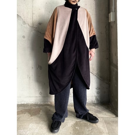 1970's Dolman sleeve design big silhouette coat