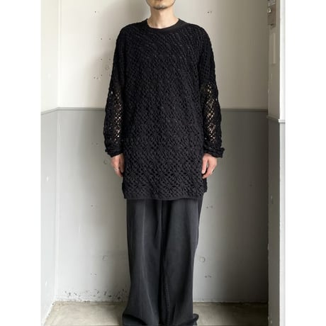 1990's Cotton Crochet pullover knit