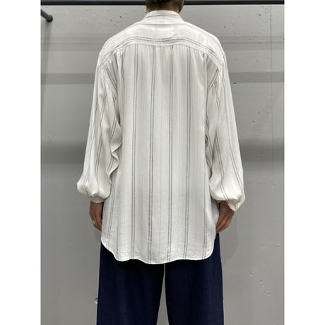 1990's Double button design rayon shirt