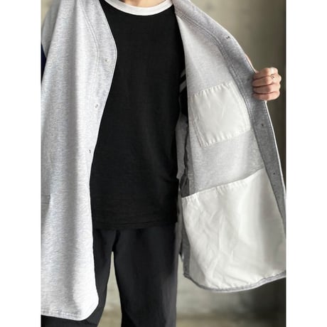 Detachable design 2tone color shirt