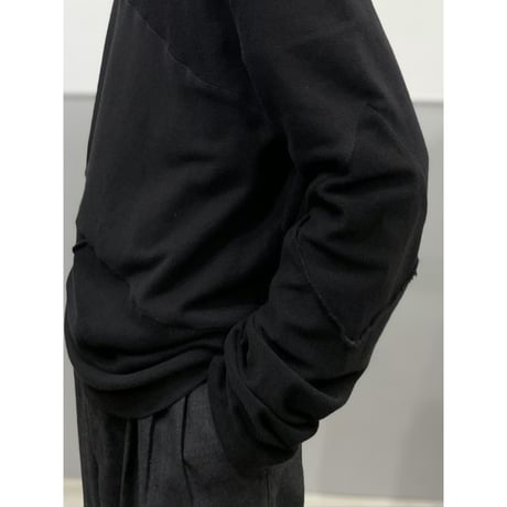 1990's-2000's Nylon blend cotton knit sweater
