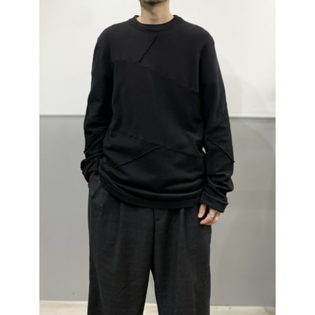 1990's-2000's Nylon blend cotton knit sweater