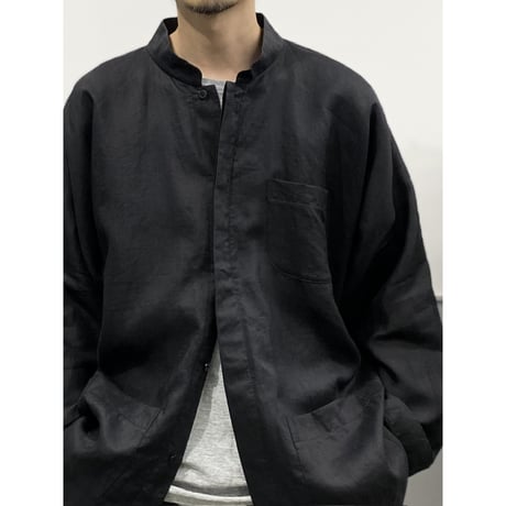 "Bleu de Chine" Ramie fabric 3pocket shirt