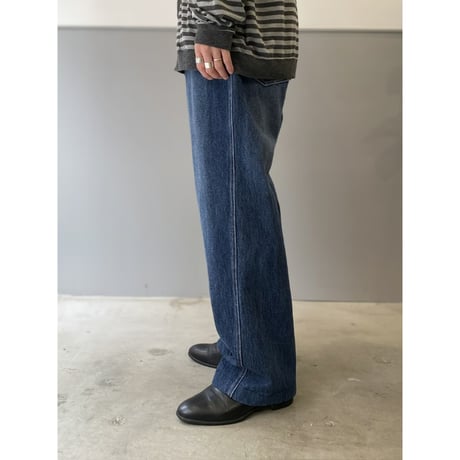 2000's〜Wide silhouette 5pocket denim pants