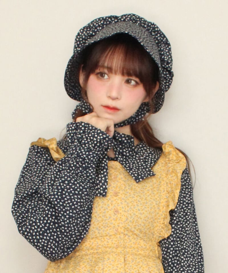 受注】カントリーフルボンネット | HERHUM