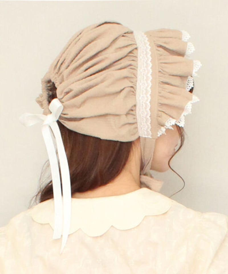 モ*い様 HERHUM 後リボンフルボンネット 受注】後リボンフルボンネット | HERHUM