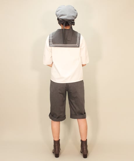 【受注】Robinシャツブラウス　グレー