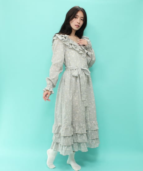 【受注】ダイヤモンドネックネグリジェドレス