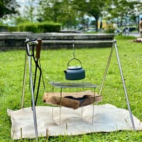 多機能ステンレスハンガー 『jizai-camp』AJ-02 | アオキ鉄コウショ