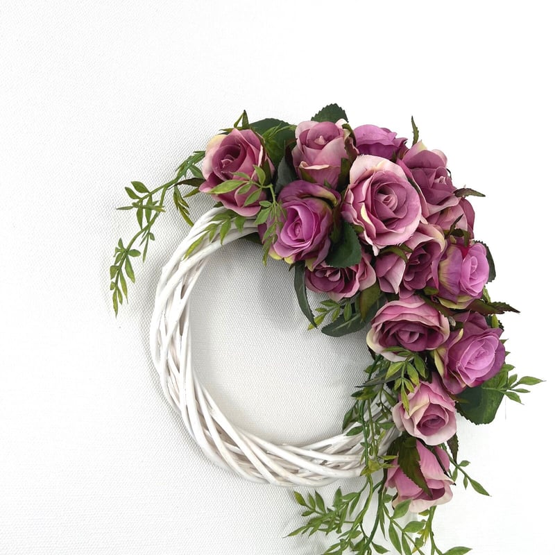 エレカントローズのクレッセントリース(アーティフィシャルフラワー