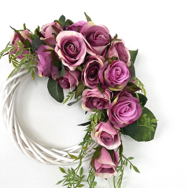 エレカントローズのクレッセントリース(アーティフィシャルフラワー