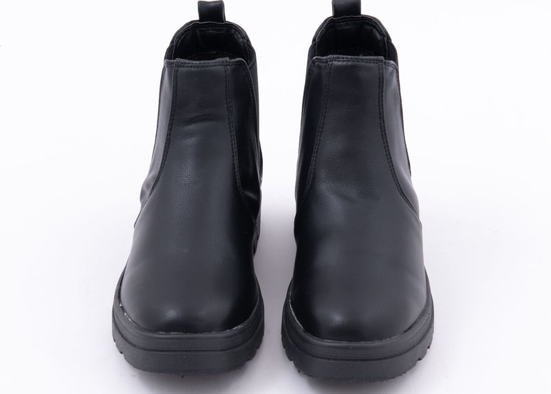 防水サイドゴアブーツ BK(ブラック) | THE SHOES STOCK