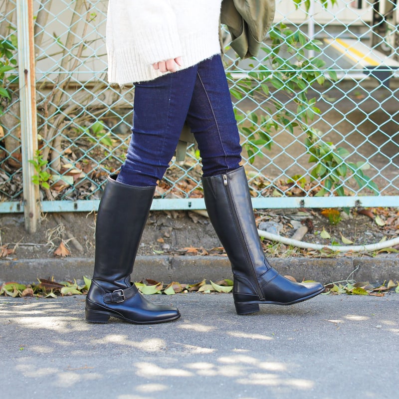 SOJI 本革ロングブーツ | THE SHOES STOCK