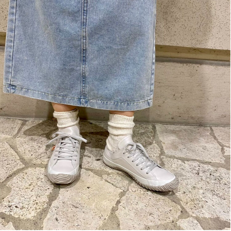 S【SPINGLE MOVE】SP-110　カンガルーレザー　ホワイトスニーカー SPINGLE（スピングル） 【サイズ交換送料無料】SPINGLE MOVE