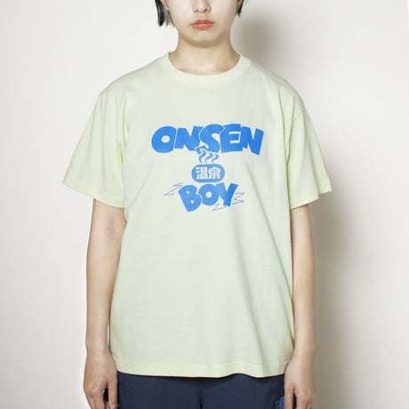 ONSEN BOY Tシャツ(フロストグリーンver.)