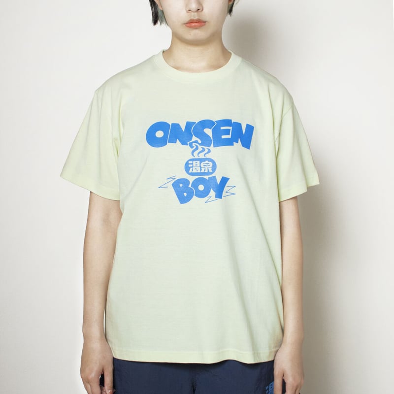 ONSEN BOY Tシャツ(フロストグリーンver.) | 新熱海土産物店ニューアタミ