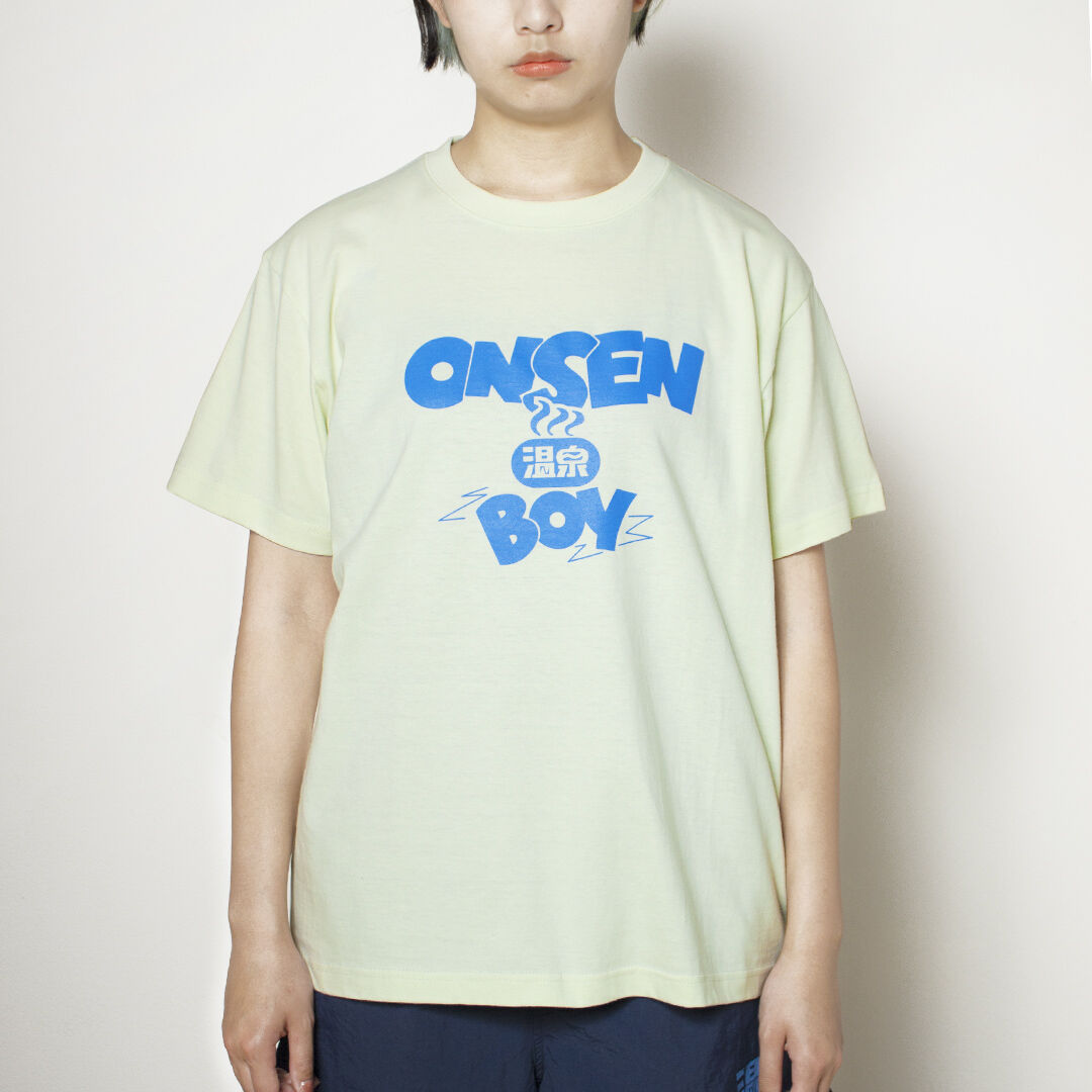 ONSEN BOY Tシャツ(フロストグリーンver.) | 新熱海土産物店ニューアタミ