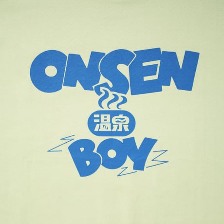 ONSEN BOY Tシャツ(フロストグリーンver.)