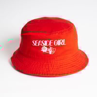 SEASIDE GIRLリンガーTシャツ レッドver. | 新熱海土産物店