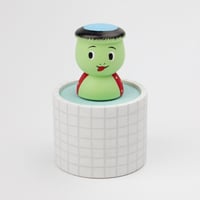 かっぱ温泉こけし(緑)