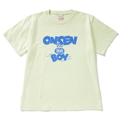 ONSEN BOY Tシャツ(フロストグリーンver.)