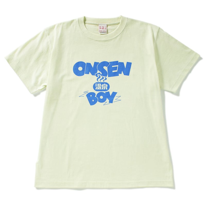 ONSEN BOY Tシャツ(フロストグリーンver.) | 新熱海土産物店ニューアタミ