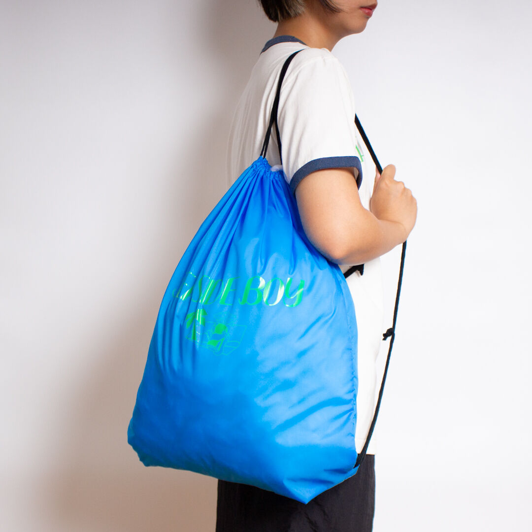 Sooty ナップサック Fuji Sooty ナップサック Fuji nylon rétro bag (Blue) | Sooty clothing