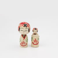 温泉子持ちこけし(小)