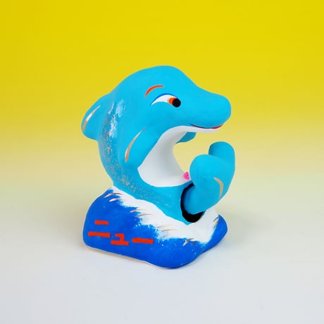 ニュー熱海イルカ張り子(ブルー)