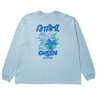 温泉BOYロンTEE バックプリント(ビッグシルエットサイズ)