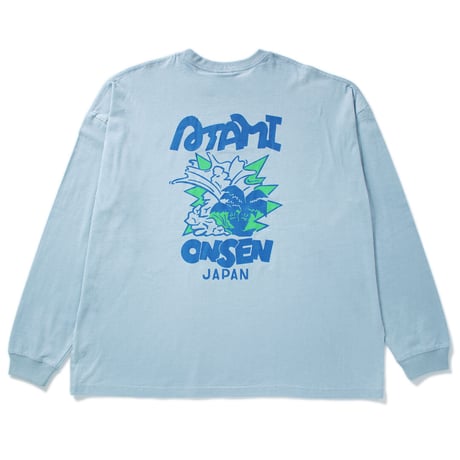 温泉BOYロンTEE バックプリント(ビッグシルエットサイズ)