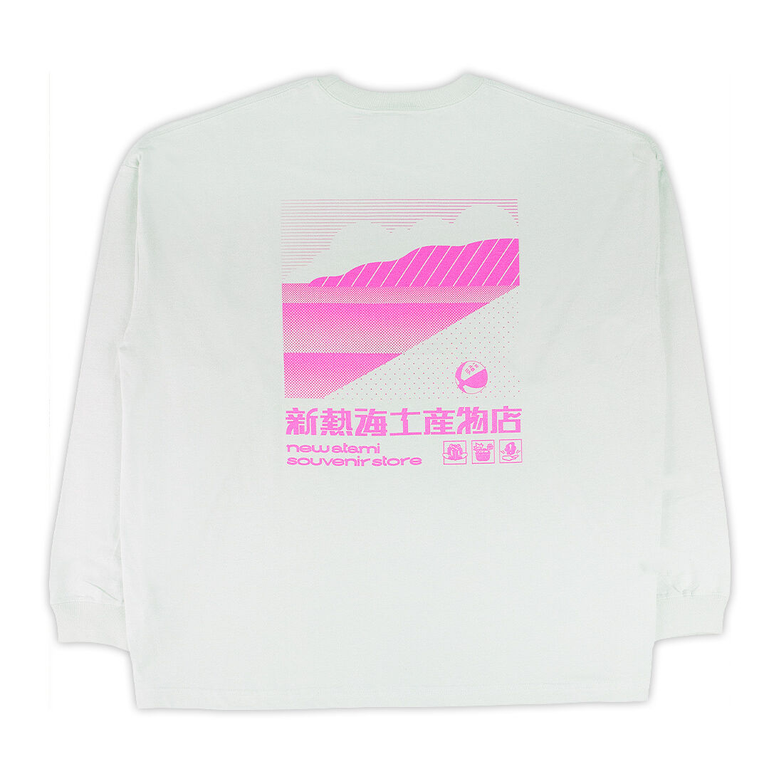 ニューアタミ1stロンTEE 海山ピンクグレー(ビッグシルエットサイズ