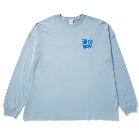 温泉BOYロンTEE バックプリント(ビッグシルエットサイズ)