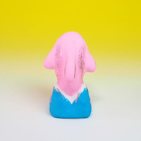 ニュー熱海イルカ張り子(ピンク)