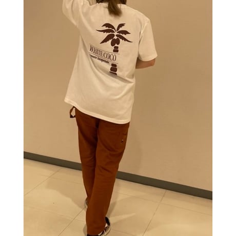 【WHITE】1ST WHITECOCO TEE