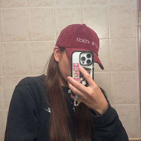 CORDUROY LOGO CAP