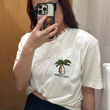【WHITE】LOGO Tee