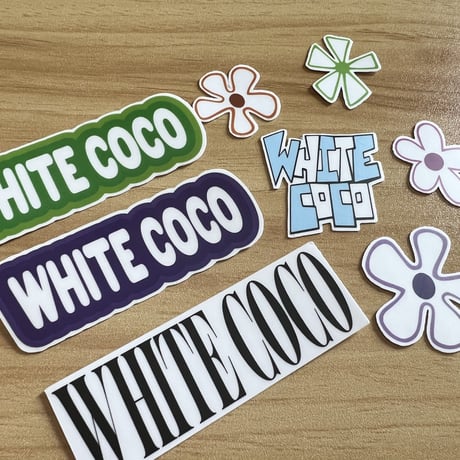 《送料無料》LOGO STICKER 8SET