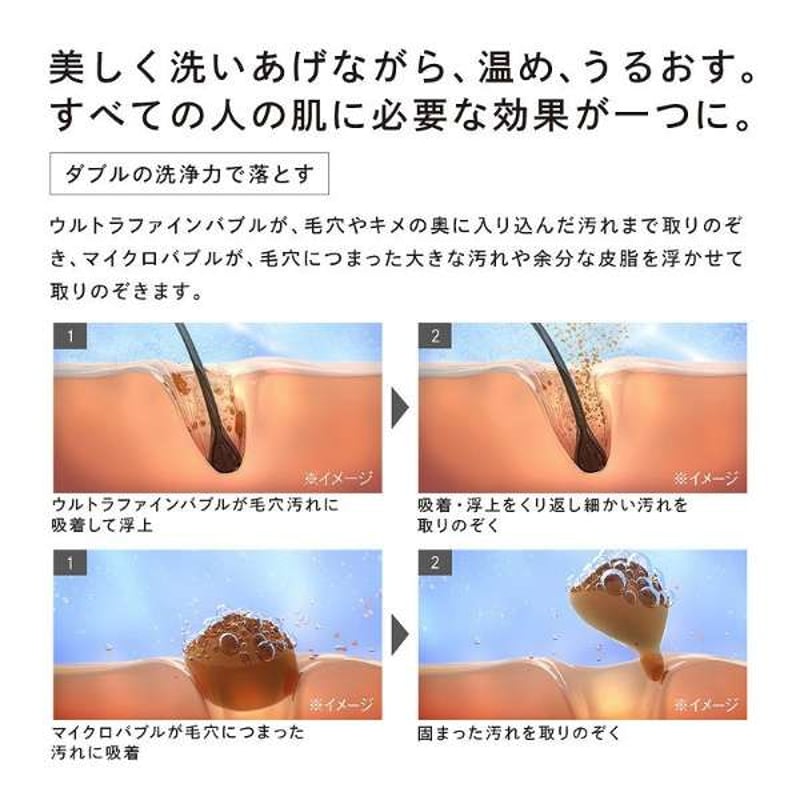 ReFa FINE BUBBLE U | リファファインバブル U【色ホワイト ReFa FINE BUBBLE U | リファファインバブル U【色ホワイト
