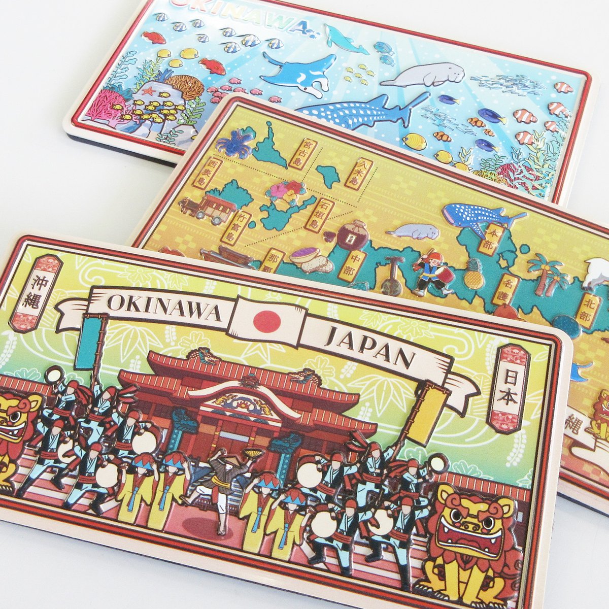 ナンバープレートマグネット 沖縄レトロ | 南西産業オンラインショップ