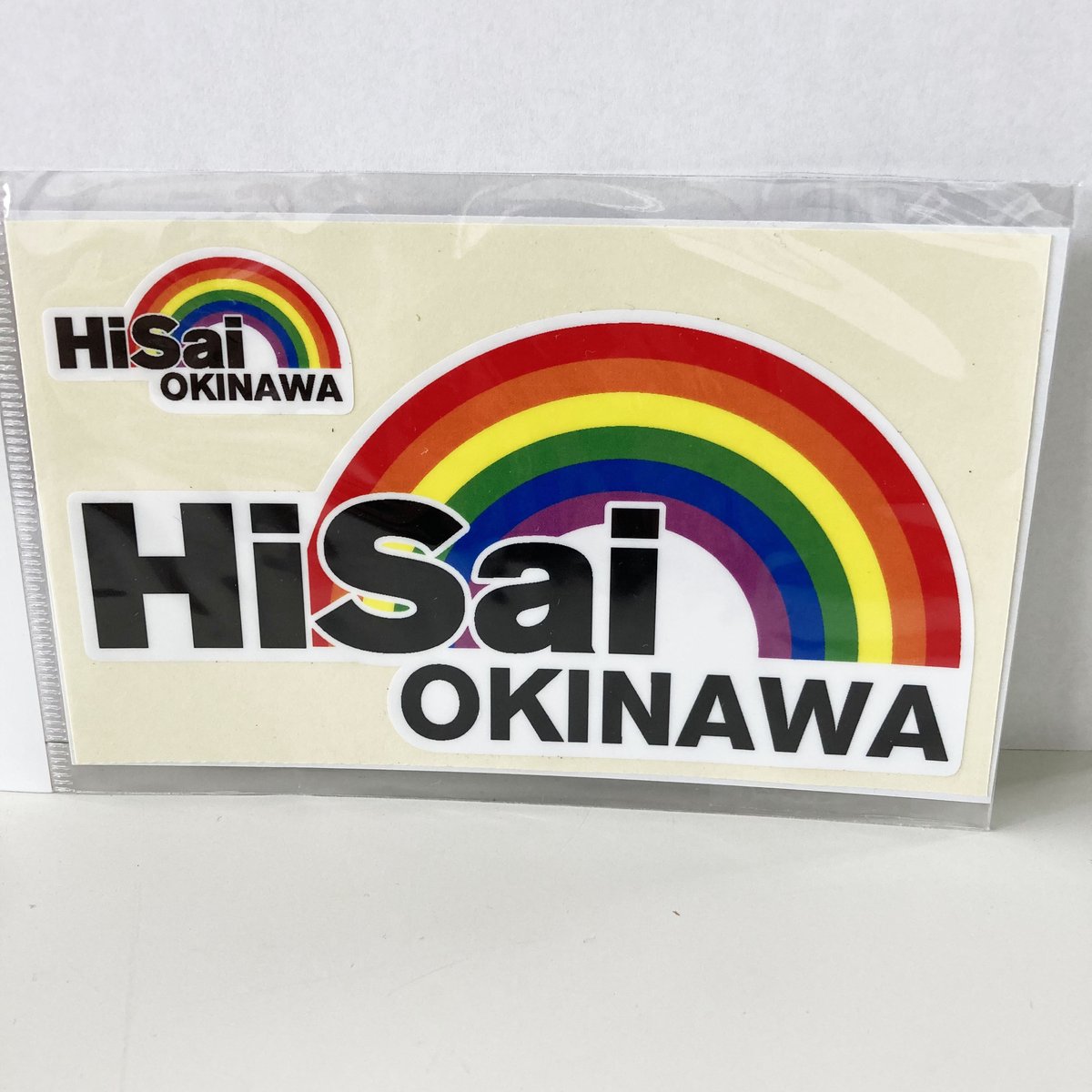 RASEN OKINAWA 未開封タオル2種 ステッカー 2枚セット OKINAWA