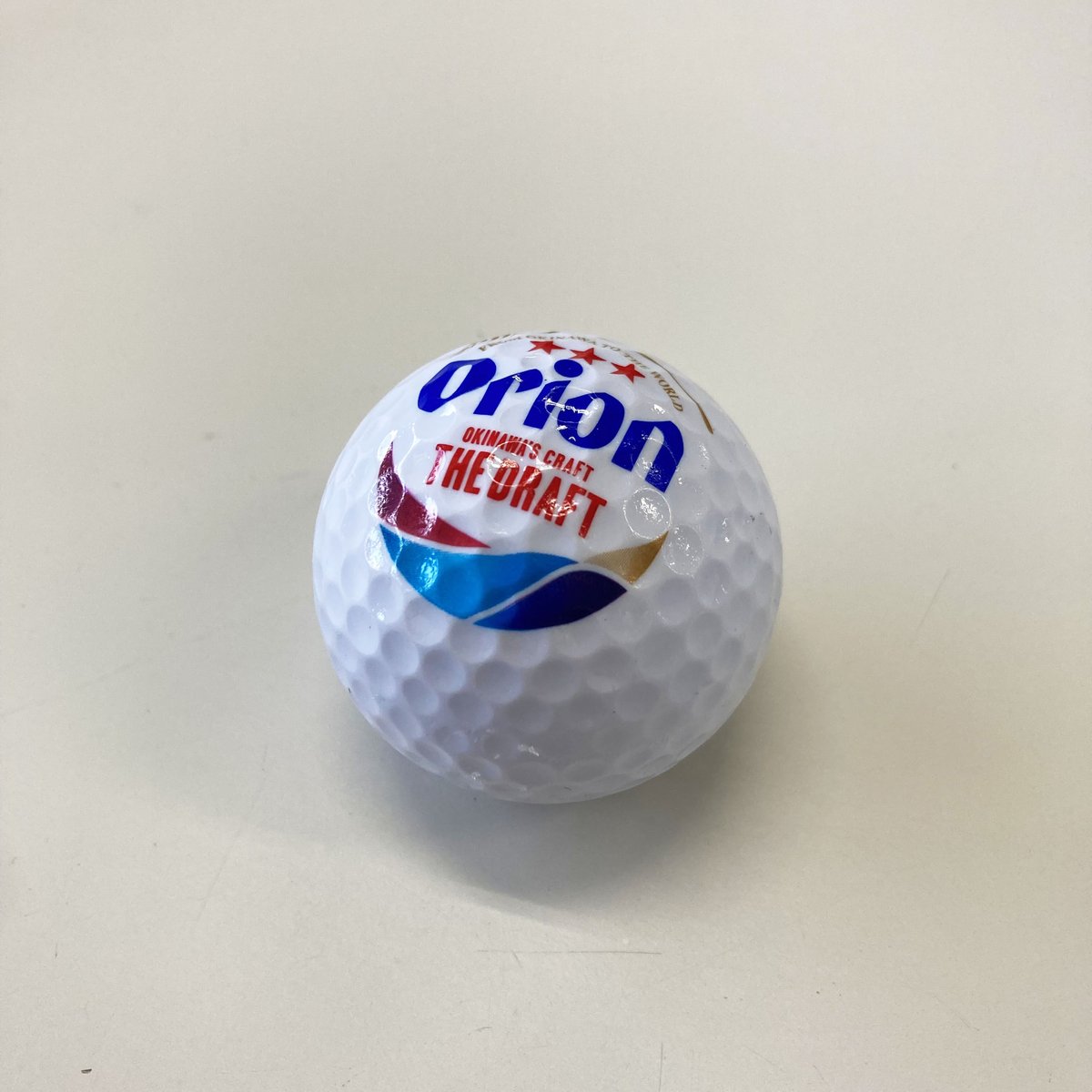 27078 【オリオンビール公式グッズ】 リアルゴルフボールマグネット