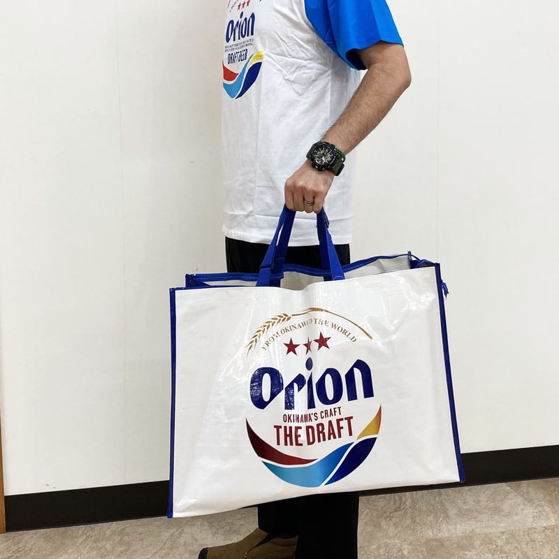 27219 【オリオンビール公式グッズ】 BIGショッピングバッグ | 南西