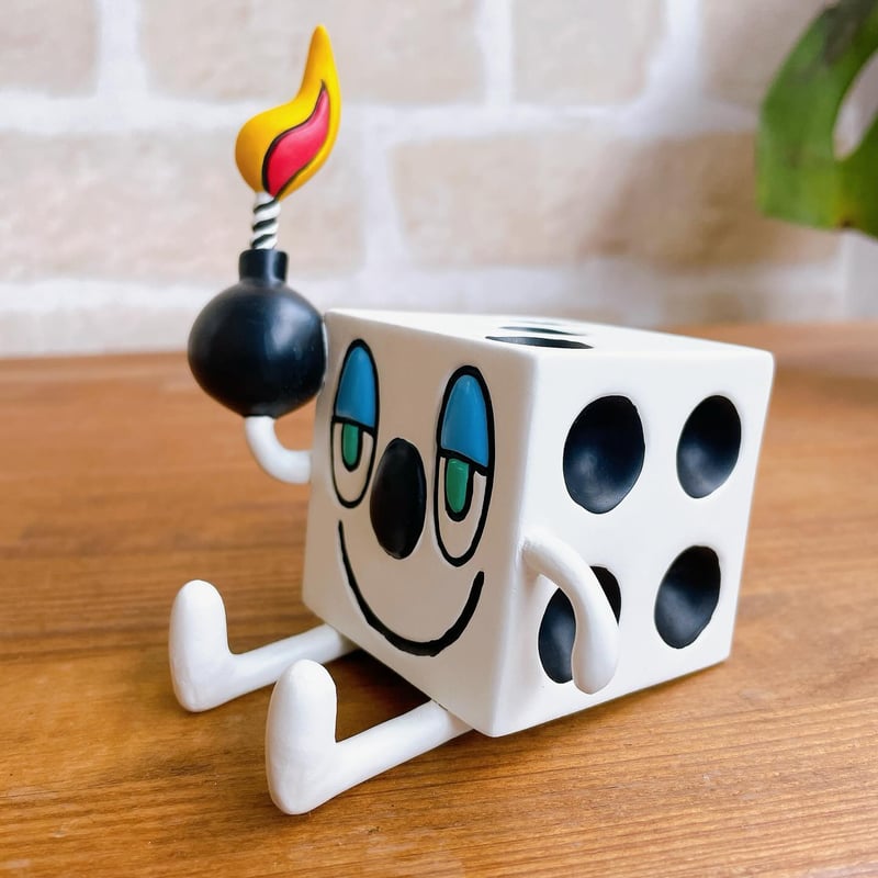 数量限定⭐︎ヴィンテージ雑貨アメリカ雑貨【ちょこんとサイコロ君