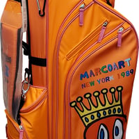 **期間限定特別価格販売**　定価50,600円（税込）→　43,000円（税込）　MARCOART New York 1989 キャディバッグ（オレンジ）