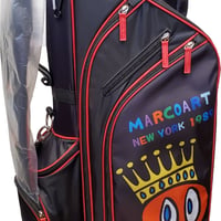 **期間限定特別価格販売**　定価50,600円（税込）→　43,000円（税込）　MARCOART New York 1989 キャディバッグ（黒）