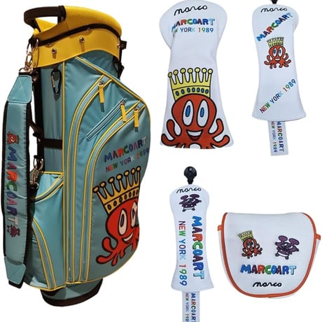 【新品未使用】MARCOART NEWYORK1989 スタンド式キャディバッグ fit=cover,w=460,h=460